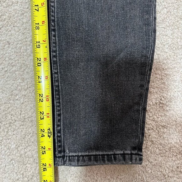 Everlane Jeans Women’s Size 27 Dark Wash Black Ankle Slim Fit High Rise - Picture 8 of 8